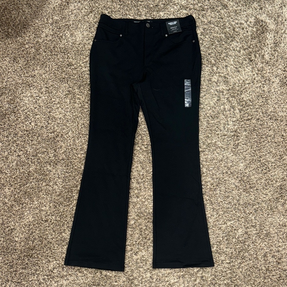 Simply Vera Vera Wang Black Flare Jeans